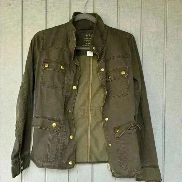 Jcrew XS Green Jacket - Picture 1 of 3